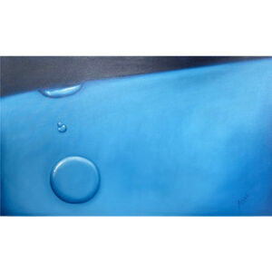 A Moment Hangs 36x60 inces