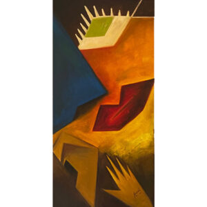 Five Senses 24x48 inches