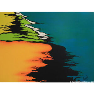 Strip in the Desert 30x40 inches